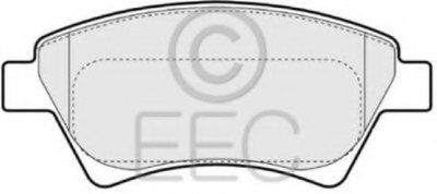 Комплект тормозных колодок, дисковый тормоз EEC купить