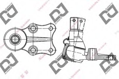 Шаровой шарнир DJ PARTS купить