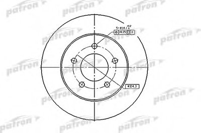 Тормозной диск PATRON купить