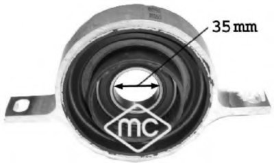 Подшипник подвесной BMW Е46/90/91 (98-04) (d=35mm) (05836) Metalcaucho