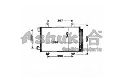 Конденсатор, кондиционер ASHUKI купить