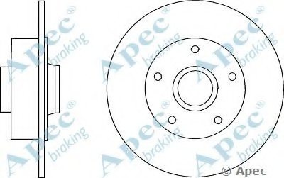 Тормозной диск APEC braking купить