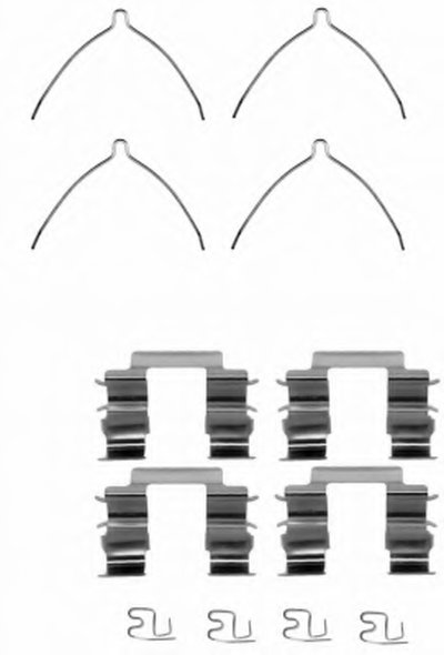 Комплектующие, колодки дискового тормоза MINTEX купить