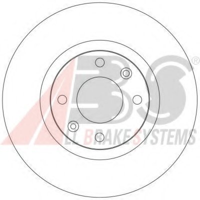 Диск тормозной CITROEN/PEUGEOT C5/XSARA/307 передн. вент. (пр-во ABS)