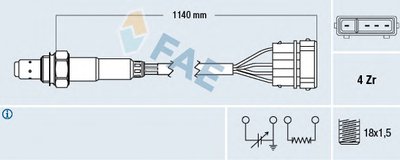 Лямда-зонд FAE купить