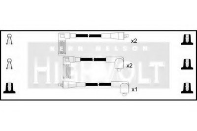 Комплект проводов зажигания HighVolt STANDARD купить