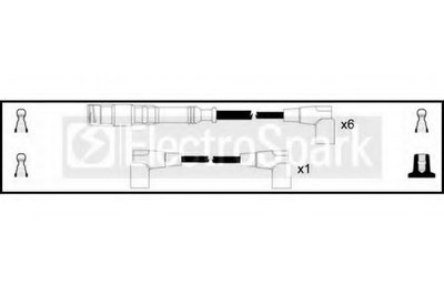 Комплект проводов зажигания ElectroSpark STANDARD купить