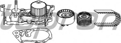 Водяной насос + комплект зубчатого ремня TOPRAN купить