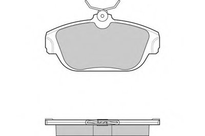 Комплект тормозных колодок, дисковый тормоз E.T.F. купить