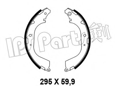 Тормозные колодки IPS Parts IPS Parts купить