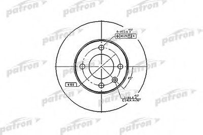 Тормозной диск PATRON купить