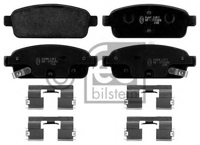 Комплект тормозных колодок, дисковый тормоз FEBI BILSTEIN купить