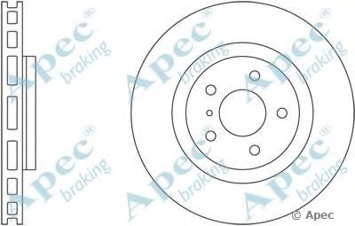 Тормозной диск APEC braking купить