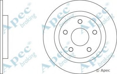 Тормозной диск APEC braking купить