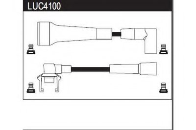 Комплект проводов зажигания LUCAS ELECTRICAL купить