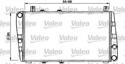 Радиатор, охлаждение двигателя VALEO купить
