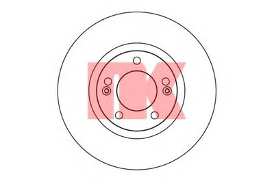 Тормозной диск NK купить