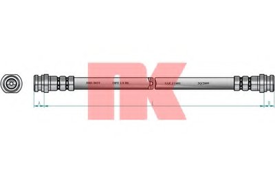 Тормозной шланг NK купить