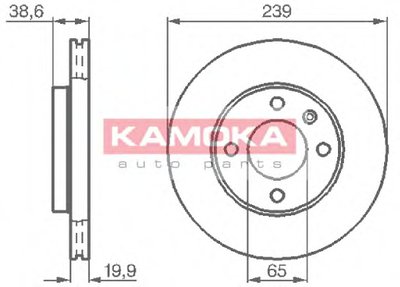 Тормозной диск KAMOKA KAMOKA купить