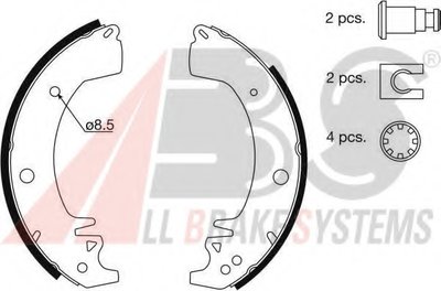 Комплект тормозных колодок A.B.S. купить
