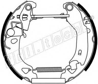 Комплект тормозных колодок FAST KIT fri.tech. купить