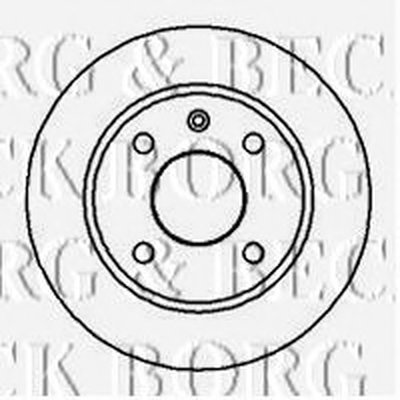 Тормозной диск BORG & BECK купить