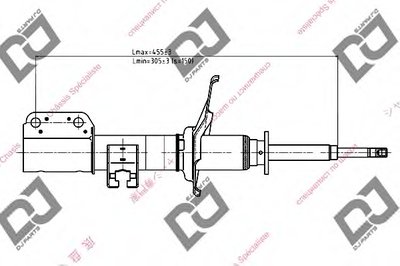 Амортизатор DJ PARTS купить