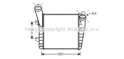 Интеркулер AVA QUALITY COOLING купить
