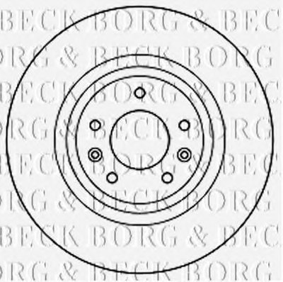Тормозной диск BORG & BECK купить
