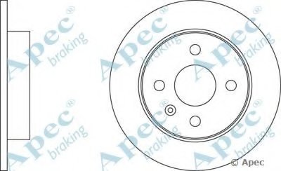 Тормозной диск APEC braking купить