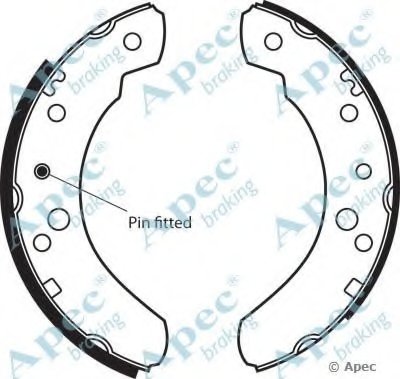 Тормозные колодки APEC braking купить
