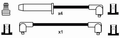 Комплект проводов зажигания NGK купить