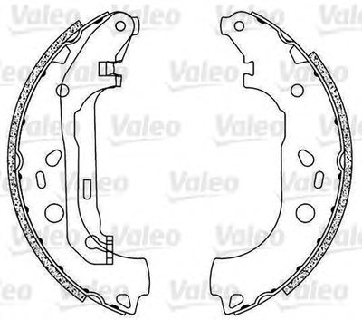 Комплект тормозных колодок VALEO купить