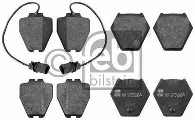 Комплект тормозных колодок, дисковый тормоз FEBI BILSTEIN купить