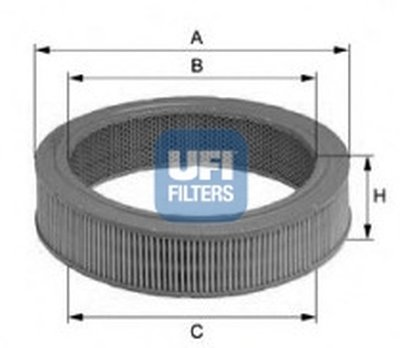 Воздушный фильтр UFI купить