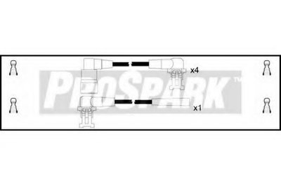 Комплект проводов зажигания ProSpark STANDARD купить