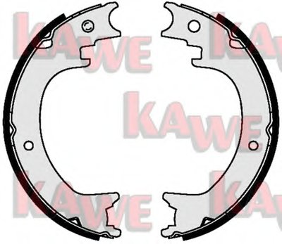 Комплект тормозных колодок, стояночная тормозная система KAWE купить