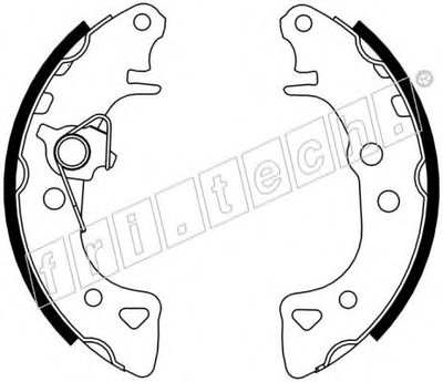 Комплект тормозных колодок fri.tech. купить