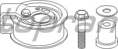 Натяжной ролик, ремень ГРМ PREMIUM BRAND TOPRAN купить