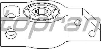 Подвеска, рычаг независимой подвески колеса TOPRAN купить