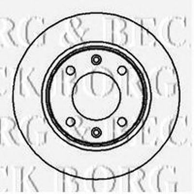 Тормозной диск BORG & BECK купить