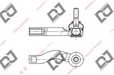 Наконечник поперечной рулевой тяги DJ PARTS купить