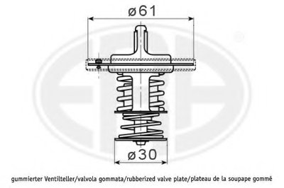 Термостат, охлаждающая жидкость ERA купить