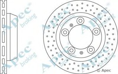 Тормозной диск APEC braking купить