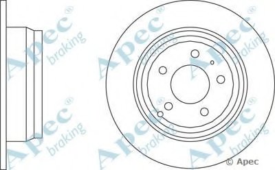 Тормозной диск APEC braking купить