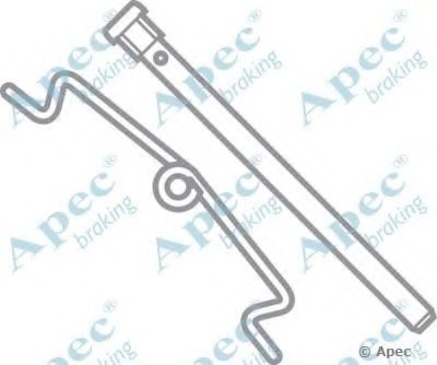 Комплектующие, тормозные колодки APEC braking купить