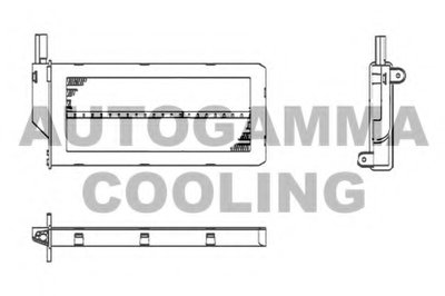 Теплообменник, отопление салона AUTOGAMMA купить