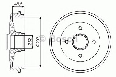 Тормозной барабан BOSCH купить