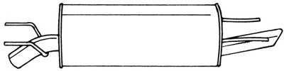 Глушитель выхлопных газов конечный AKS DASIS купить