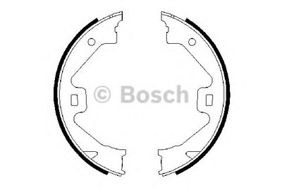 Комплект тормозных колодок, стояночная тормозная система BOSCH купить